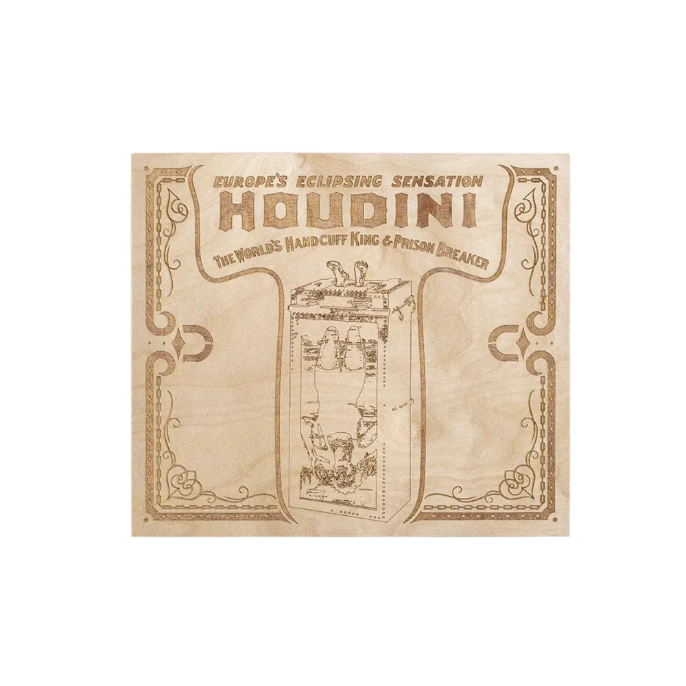 Montegrappa Harry Houdini Füllfederhalter, luxuriöses Design aus Resin und Kalbsleder mit 18k Goldfeder.