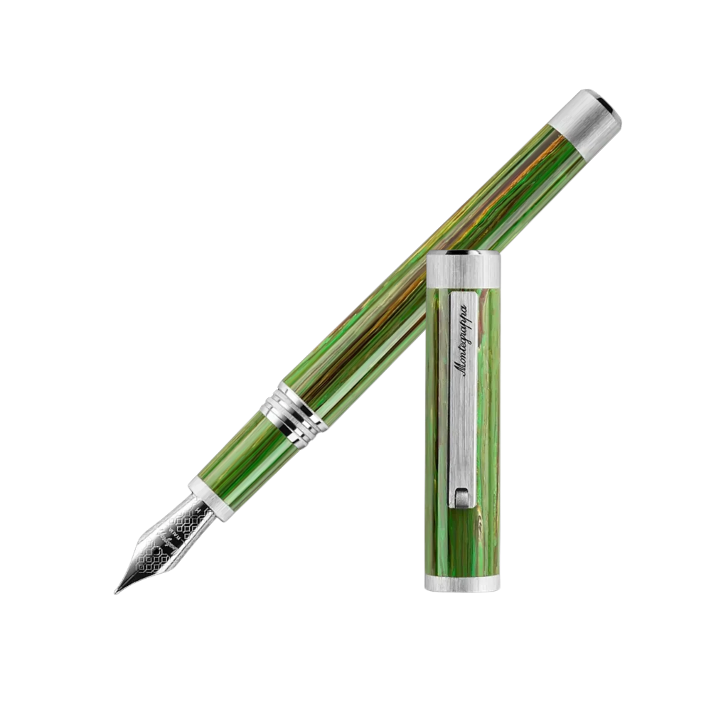 Montegrappa Zero Zodiac Virgo Palladium IP Füllfederhalter