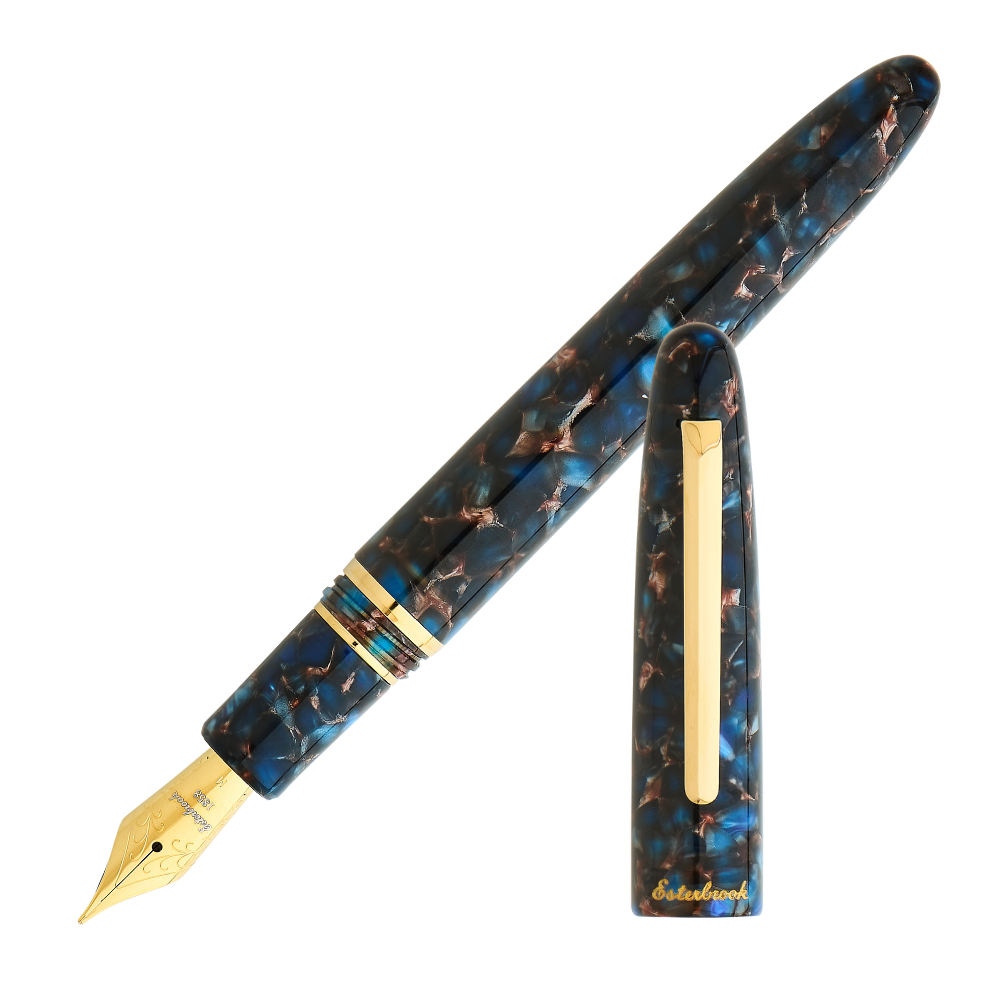 Esterbrook Estie Nouveau Bleu Gold Trim Füllhalter