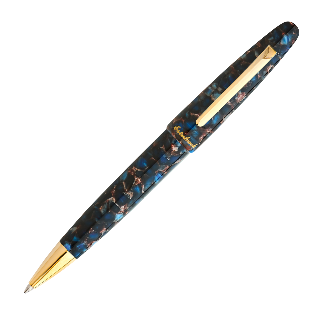 Esterbrook Estie Nouveau Bleu Gold Trim Ballpoint Pen