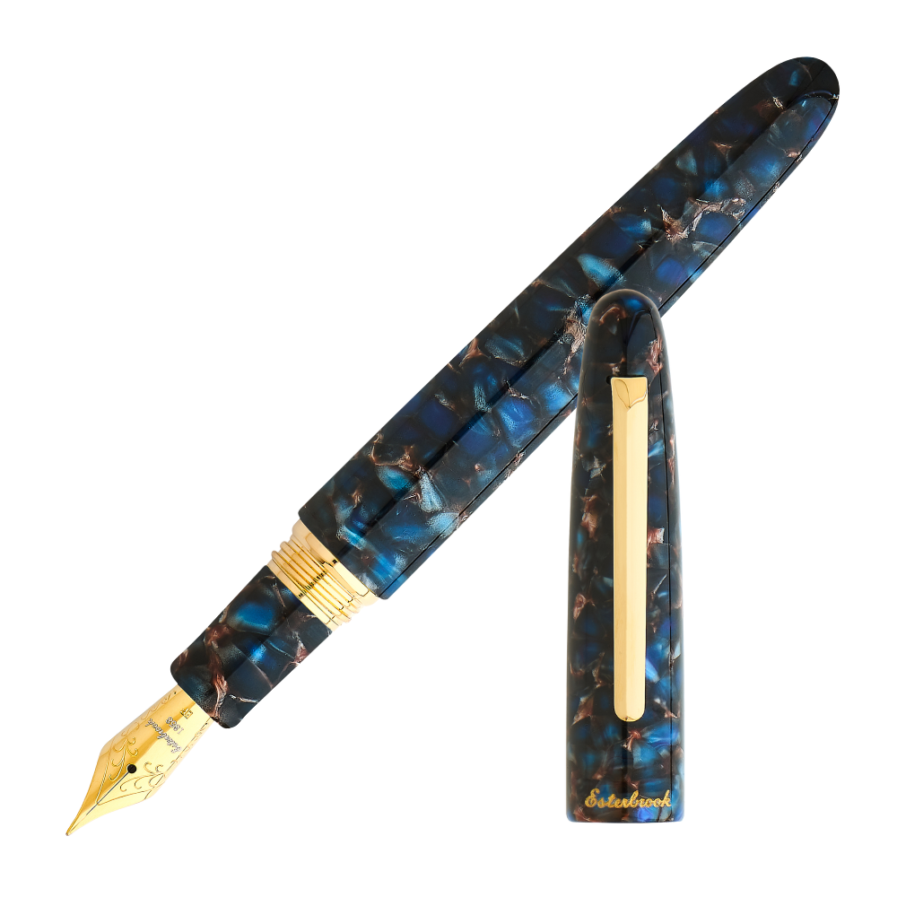 Esterbrook Estie Nouveau Bleu Gold Trim Füllhalter