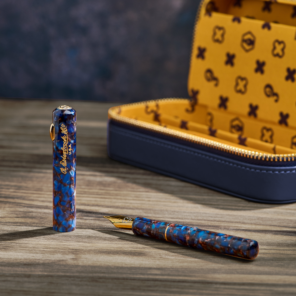 Esterbrook Niblet Nouveau Bleu Gold Trim Füllhalter