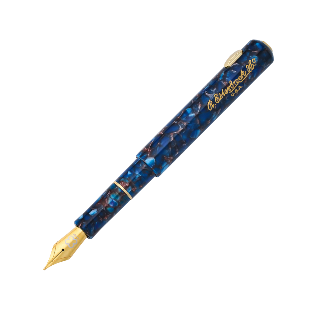 Esterbrook Niblet Nouveau Bleu Gold Trim Füllhalter