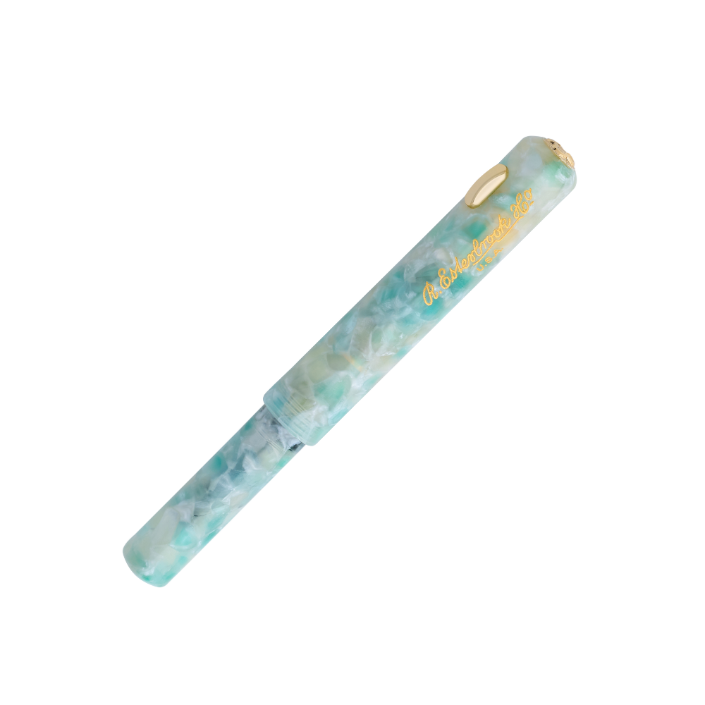 Esterbrook Niblet Sea Glass Gold Trim Füllhalter