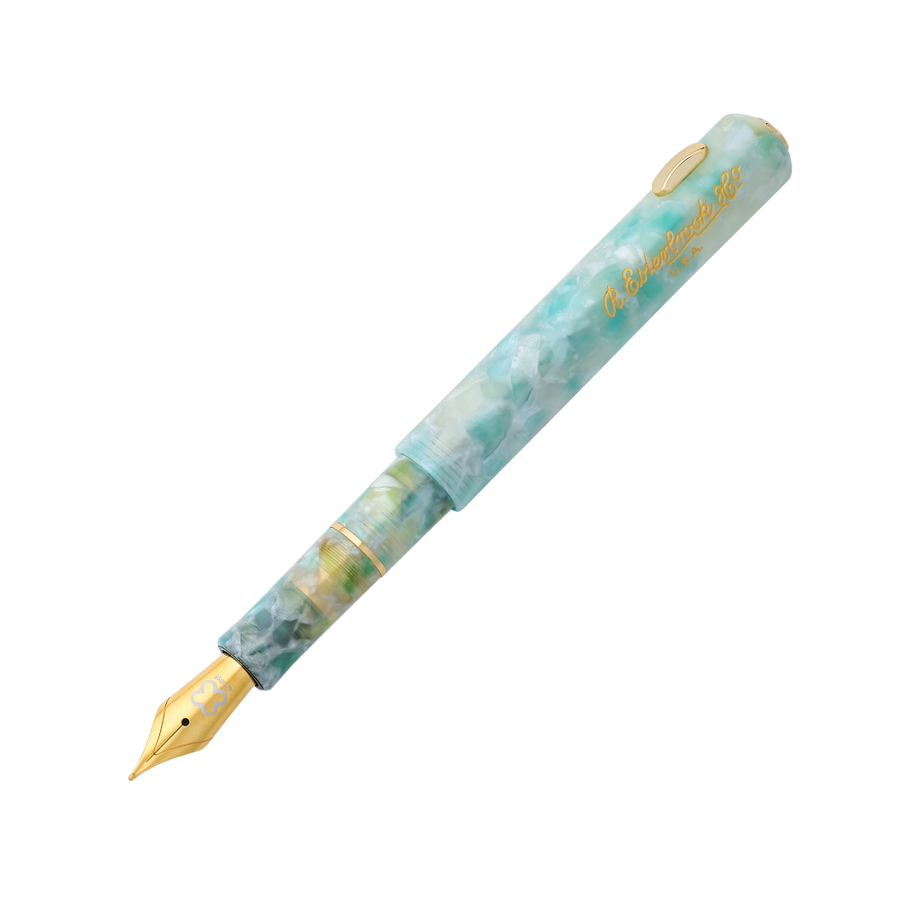 Esterbrook Niblet Sea Glass Gold Trim Füllhalter