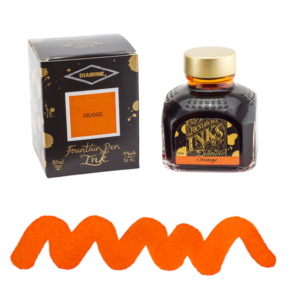 Diamine Inks Orange/Yellow Shades