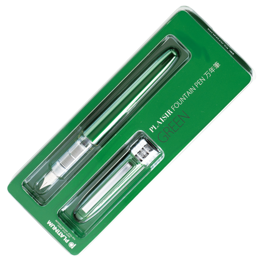 Platinum Plaisir- G pack Green Füllfederhalter