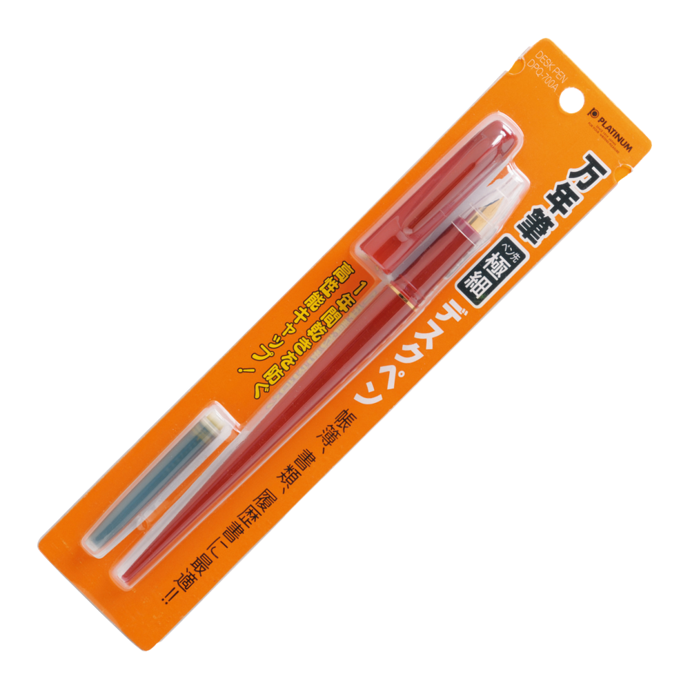 Platinum artWORKpen Füllhalter rot EF in Originalverpackung."