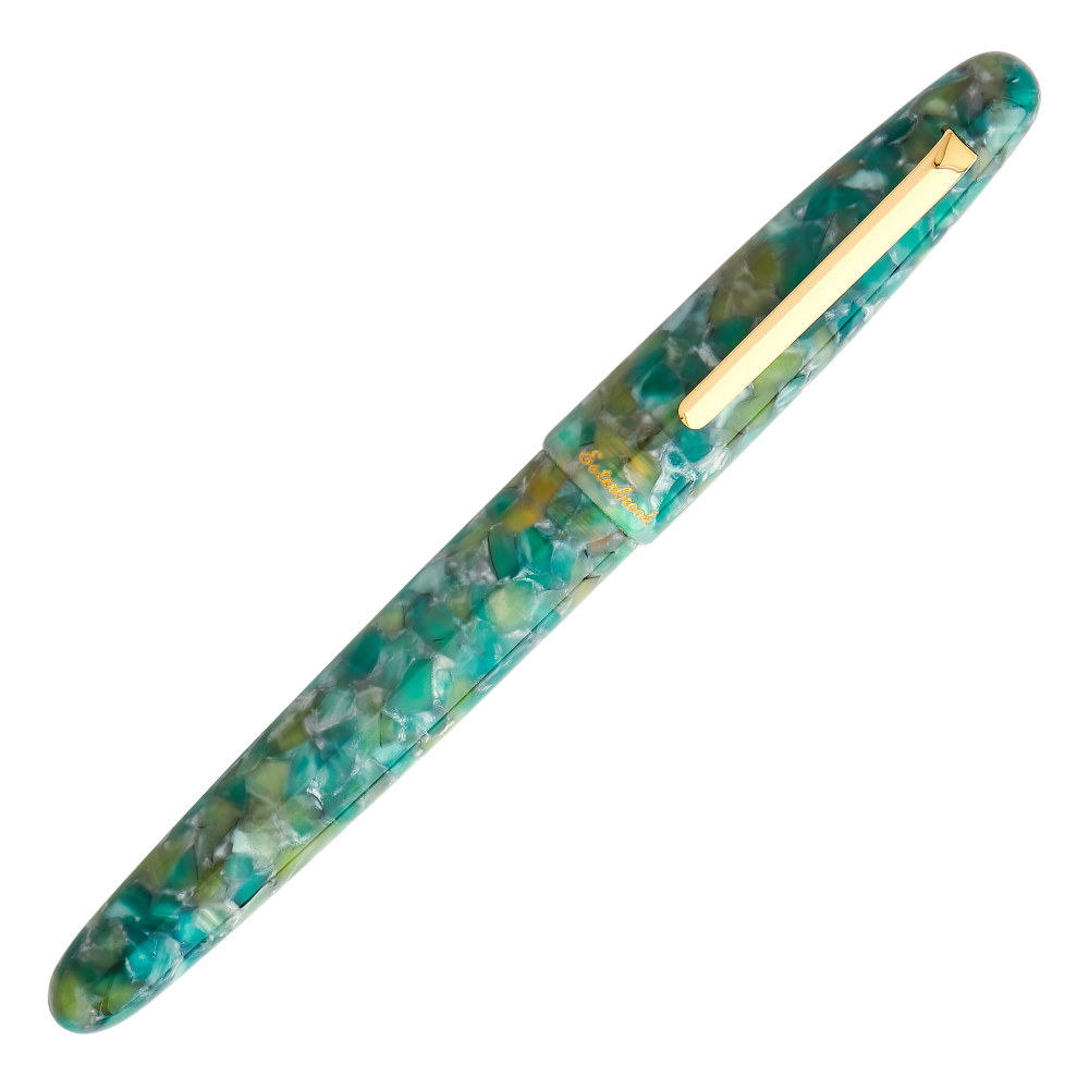 Esterbrook Estie Sea Glass Gold Trim Fountain Pen