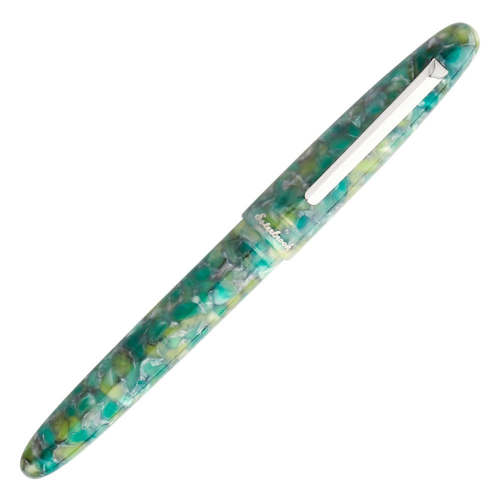 Esterbrook Estie Sea Glass Palladium Trim Rollerball
