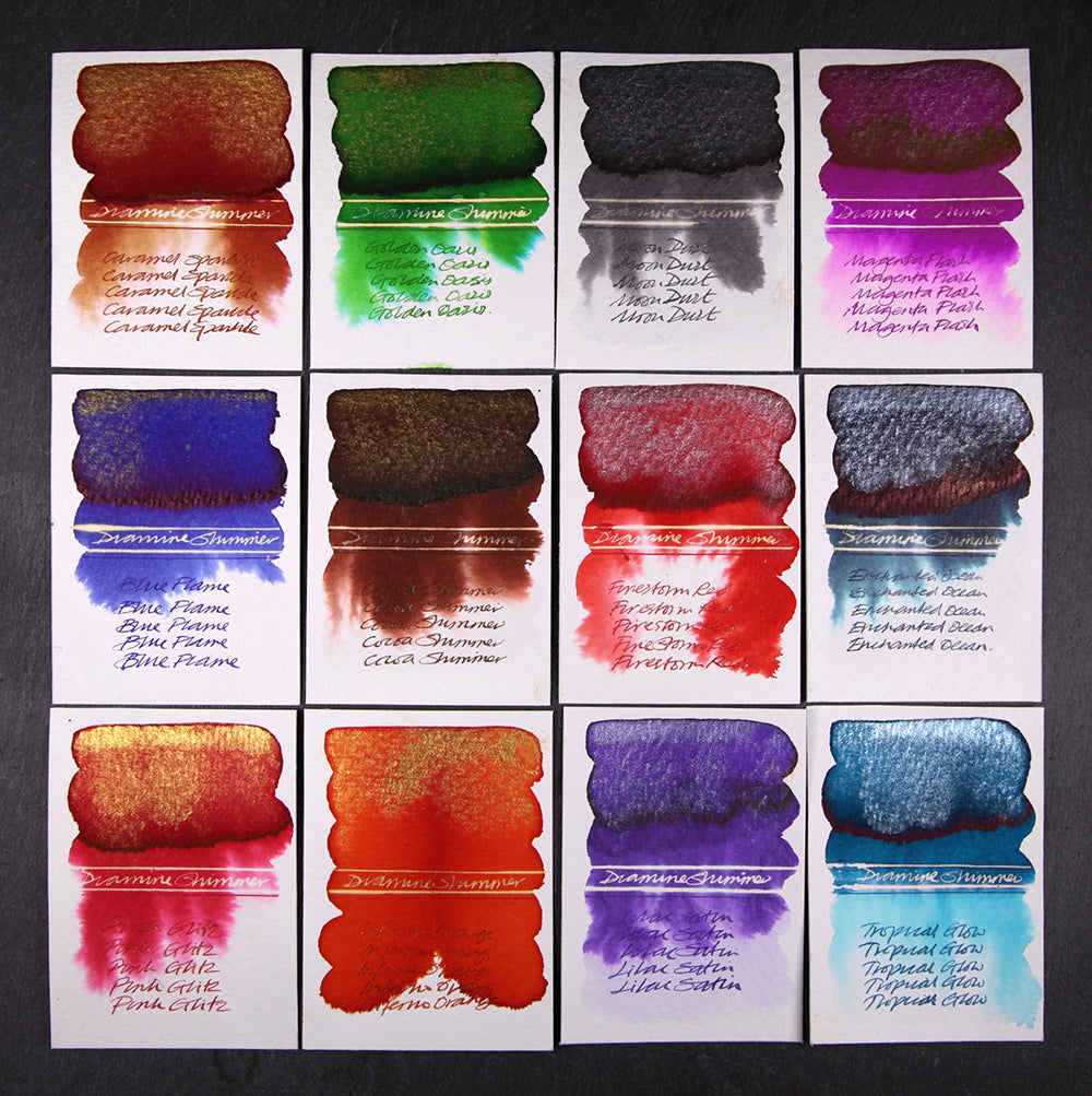 Diamine Shimmering Tinten