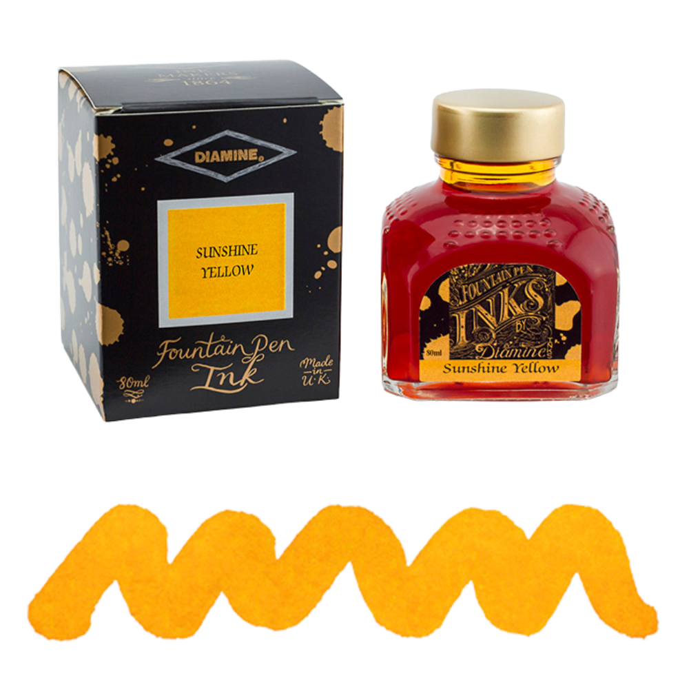 Diamine Inks Orange/Yellow Shades