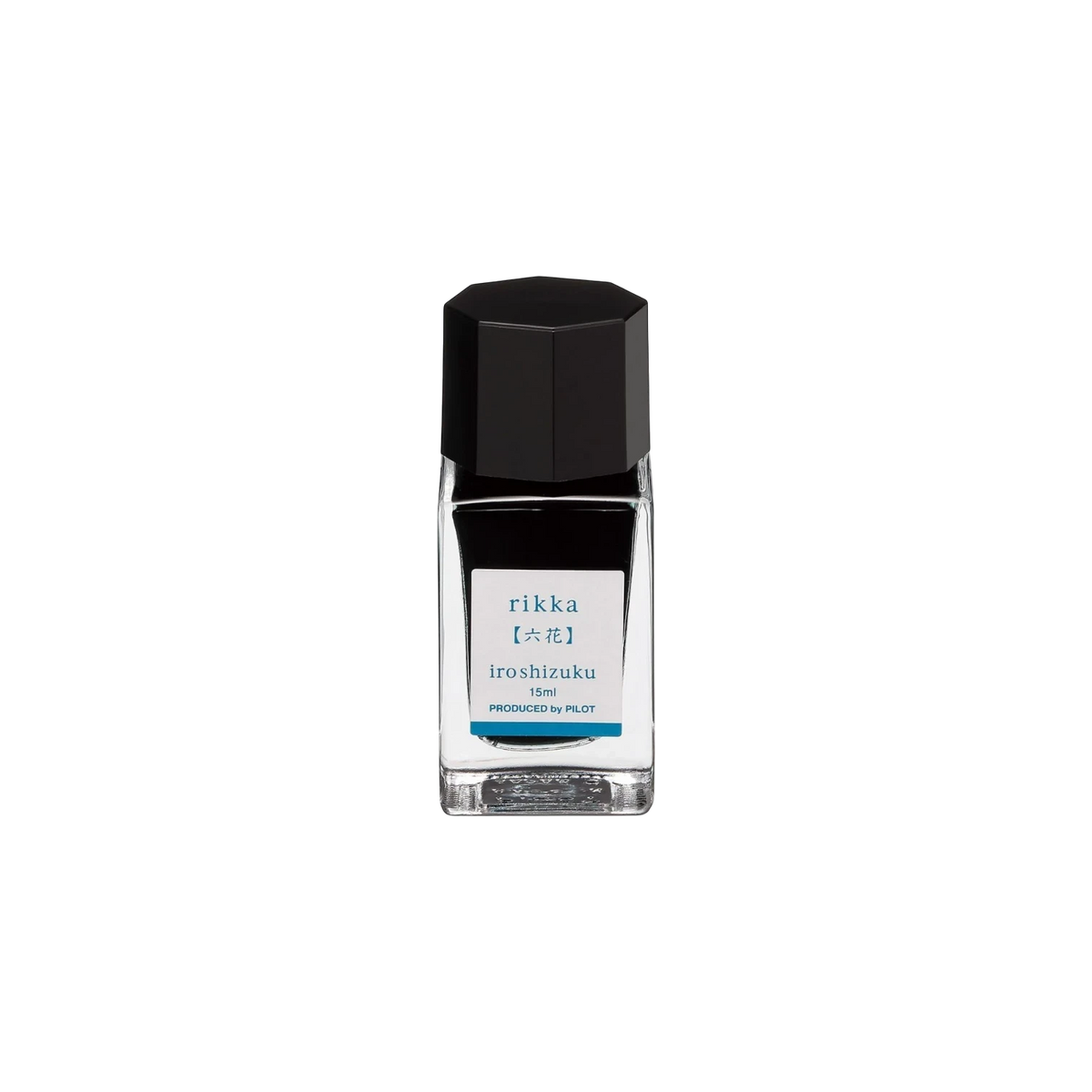 Landsiedel Fine Writing Pilot iroshizuku Tinte Rikka im eleganten 15ml Glasflakon mit schwarzem Verschluss