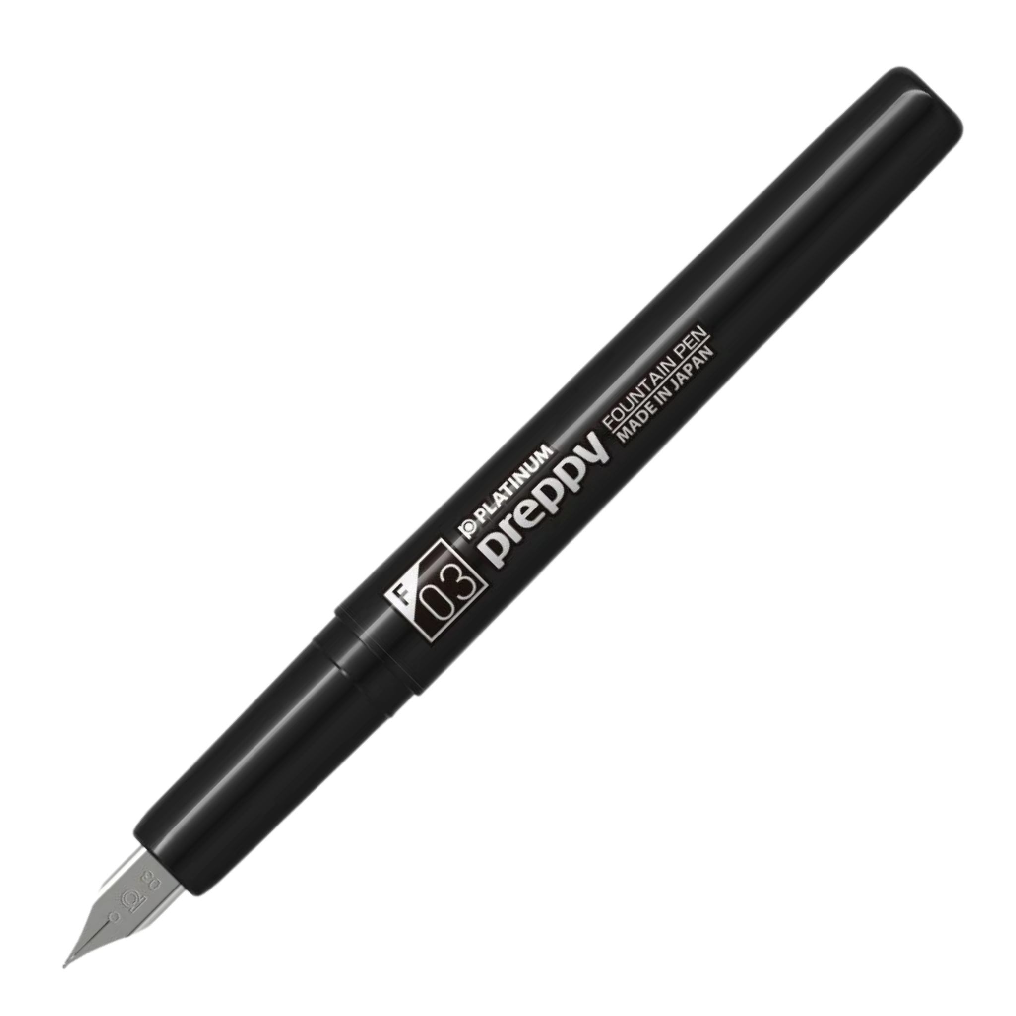 Platinum Preppy Black Edition Füllfederhalter