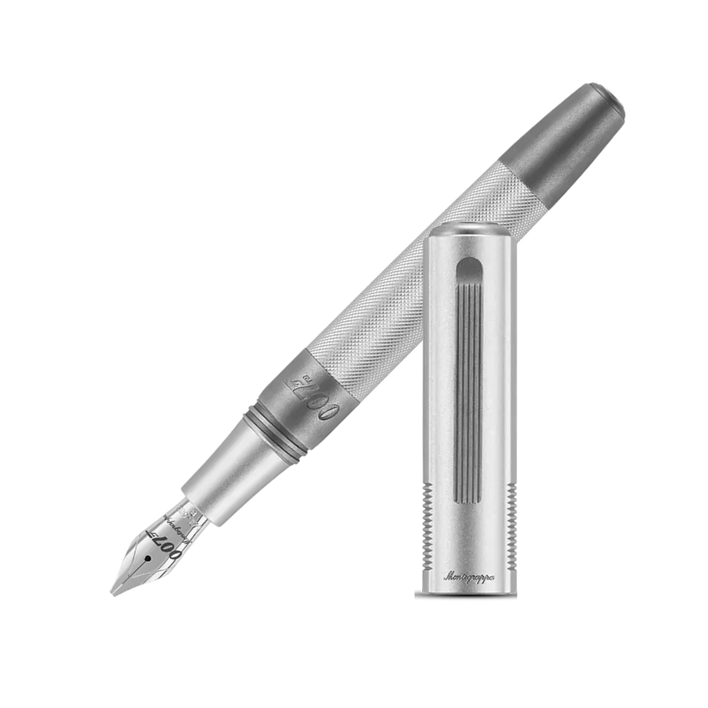 Montegrappa 007 Special Issue Silver Edition fountain pen