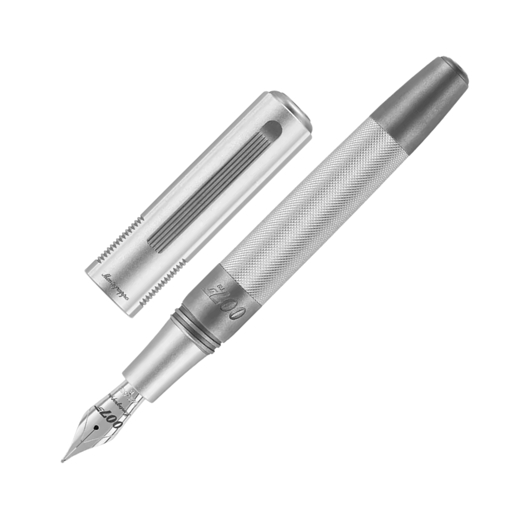 Montegrappa 007 Special Issue Silver Edition fountain pen