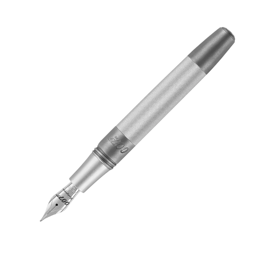 Montegrappa 007 Special Issue Silver Edition fountain pen