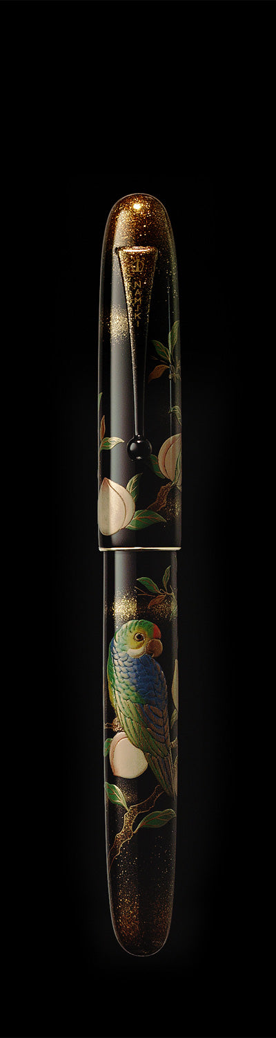 Namiki Yukari Royale Parrot With Peach Maki e Füllfederhalter