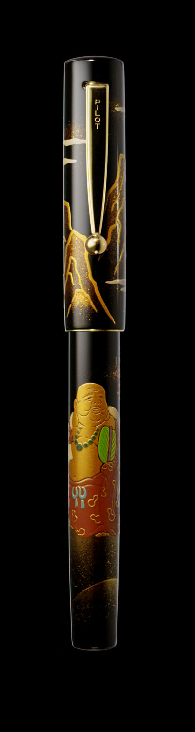Namiki Yukari Hotei son 2019 Limited Edition Maki e Fountain Pen