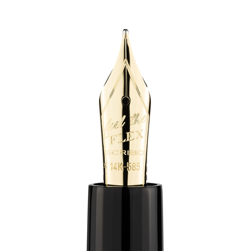 Scribo FLOW Origine Gold Trim Füllfederhalter