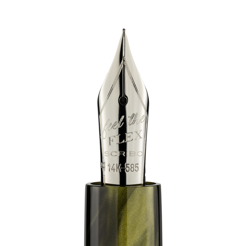 Scribo FLOW Evoluzione Ruthenium Trim Füllfederhalter