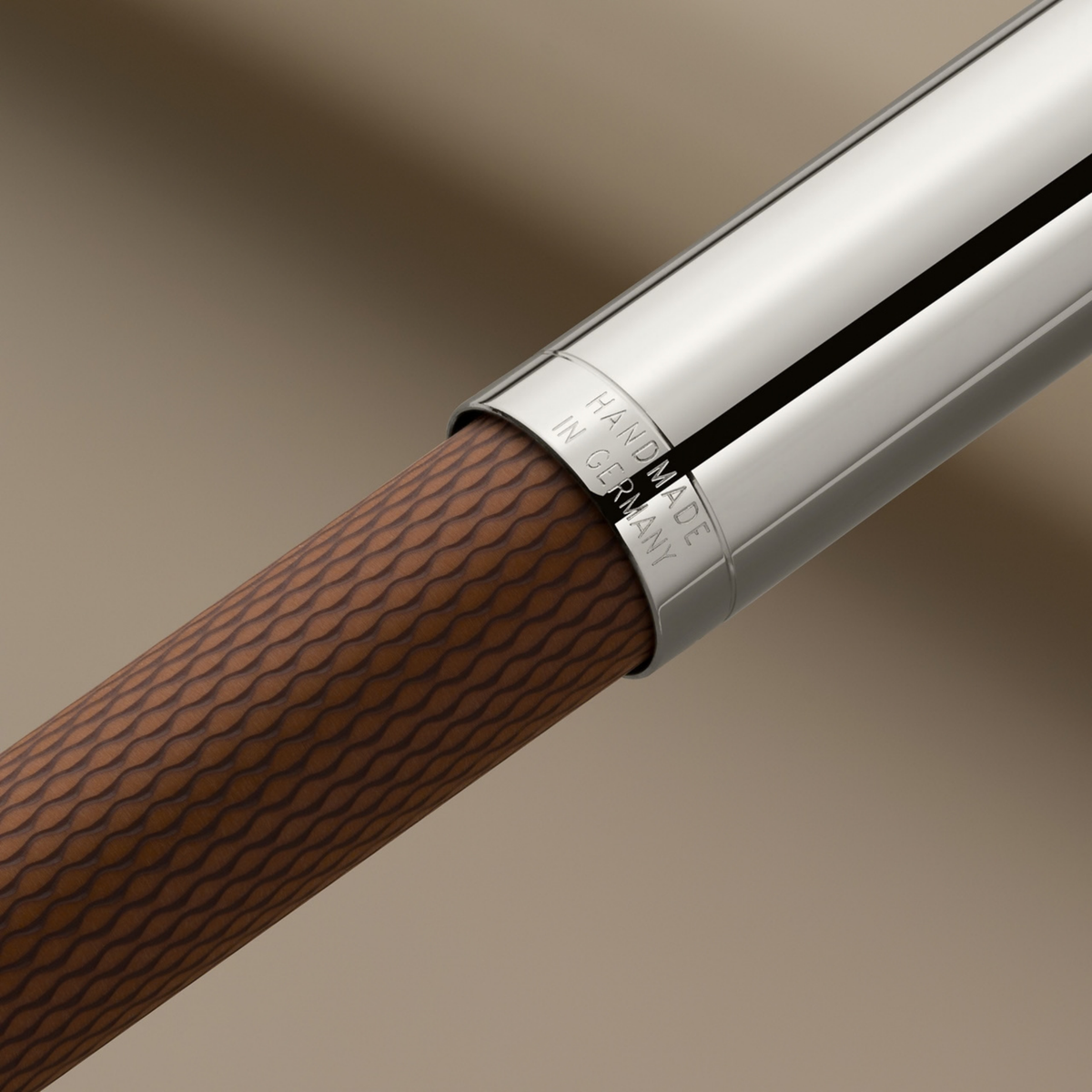 Graf von Faber-Castell Guilloche Cognac Fountain Pen