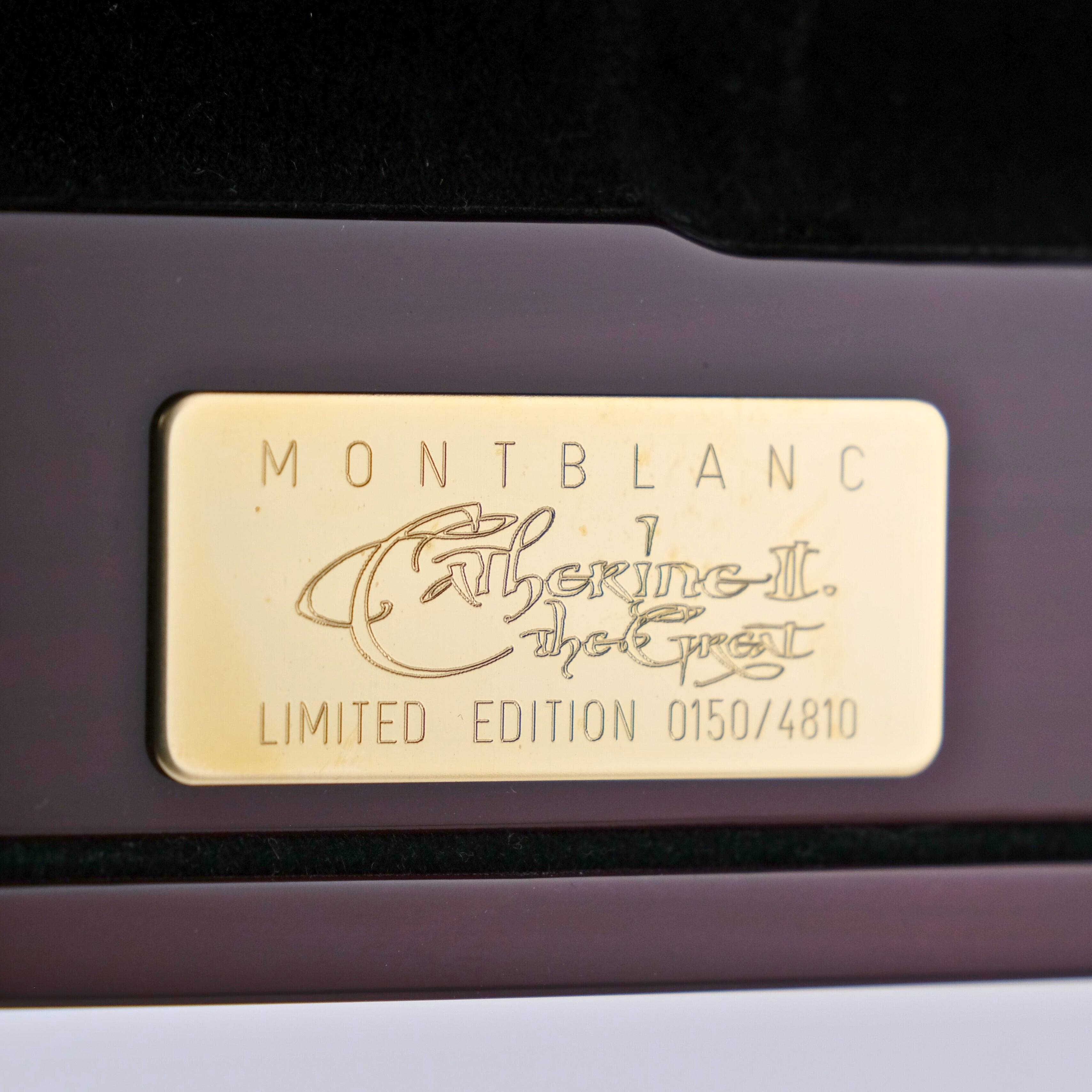 Montblanc Patron of Art 4810 Catherine & Peter the Great Matching Number Set