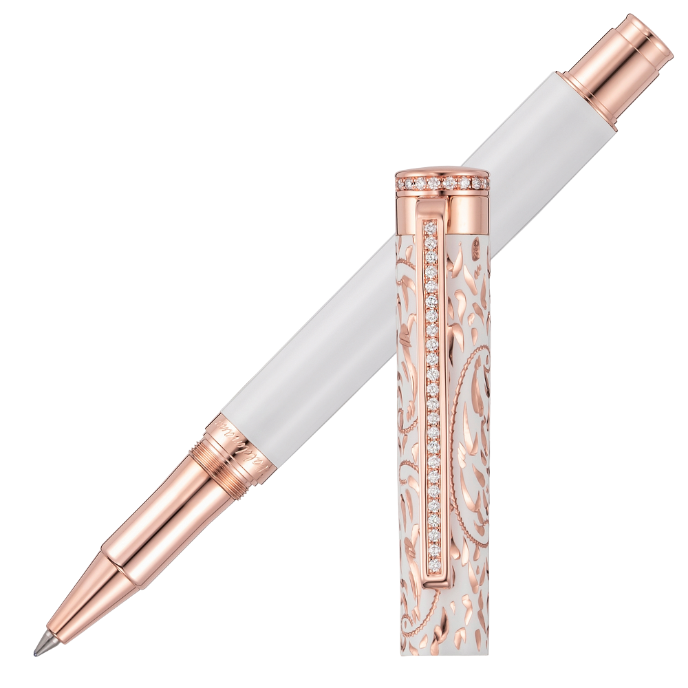 Waldmann Xetra Vienna Diamond Lady Weiß Rollerball