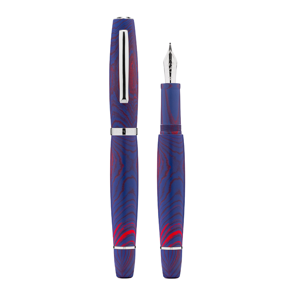 Scribo LA DOTTA Paradisus Platin Trim Füllfederhalter