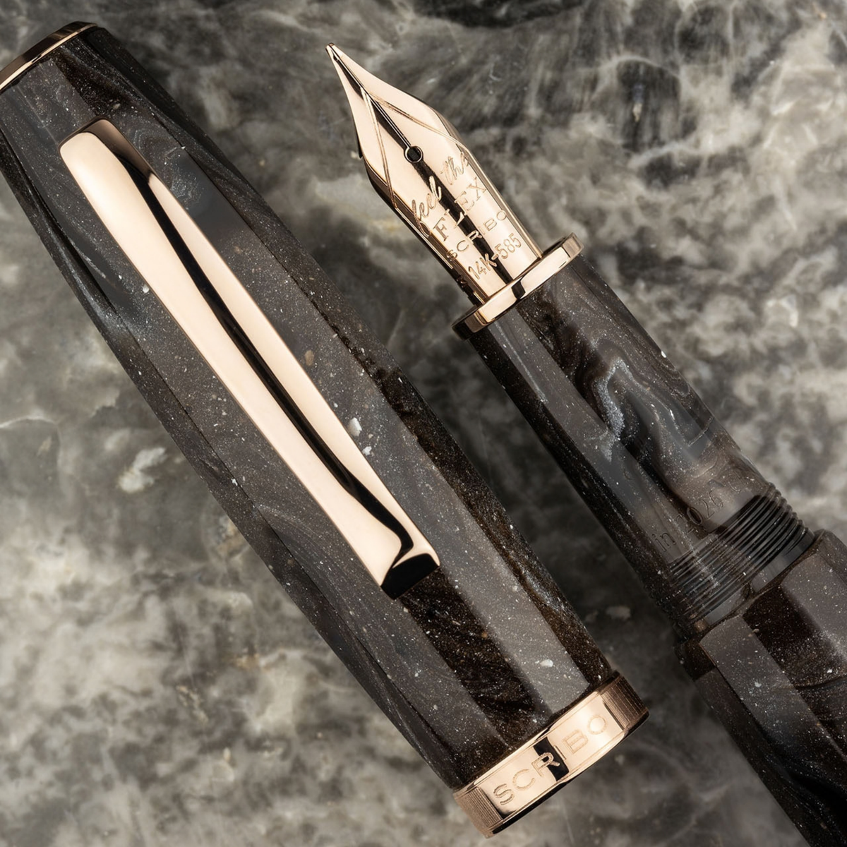 Scribo FEEL Nova Stella Rose Gold Trim Füllfederhalter
