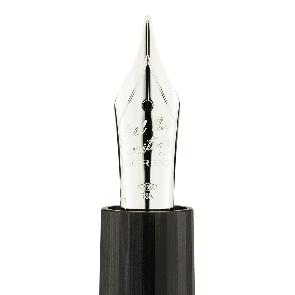 Scribo FLOW Dimensione Platin Trim Füllfederhalter