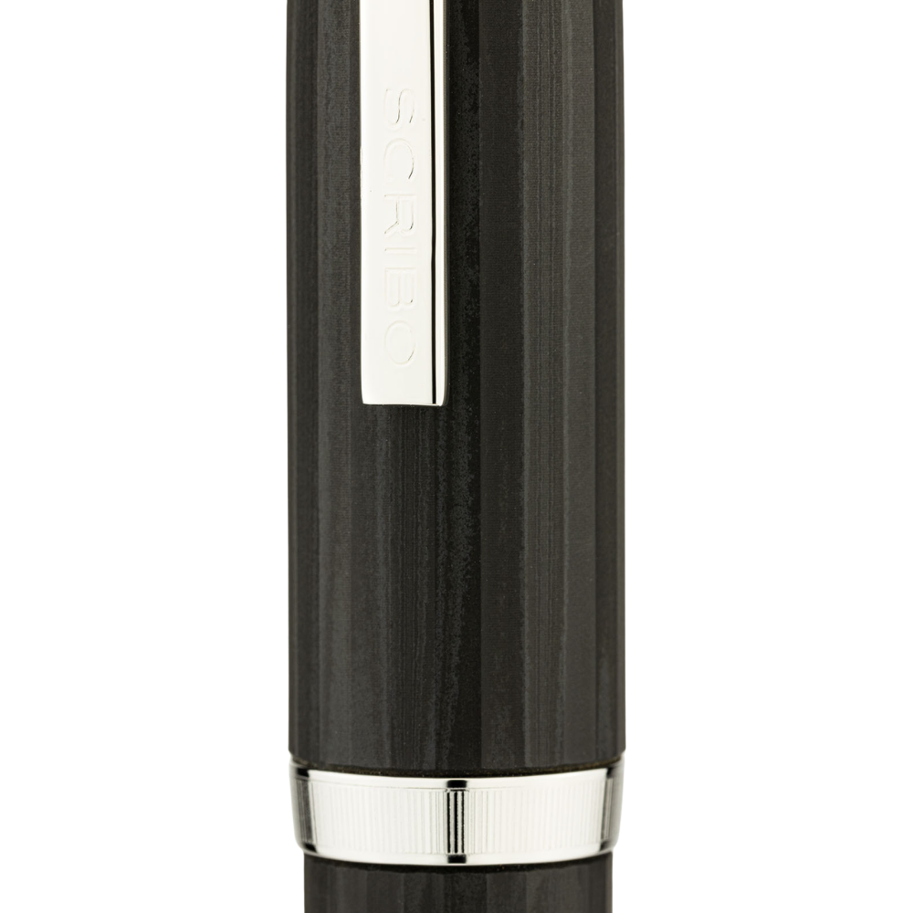 Scribo FLOW Dimensione Platin Trim Füllfederhalter