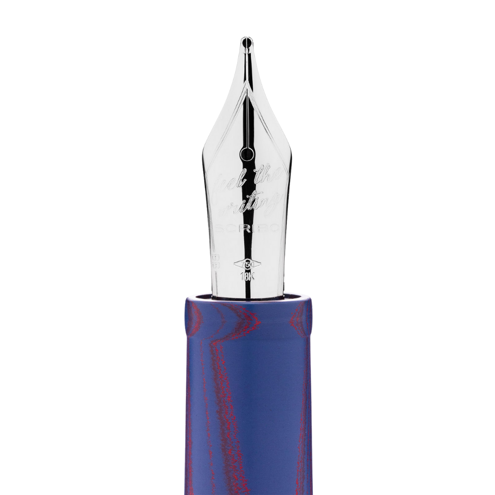 Scribo LA DOTTA Paradisus Platin Trim Füllfederhalter