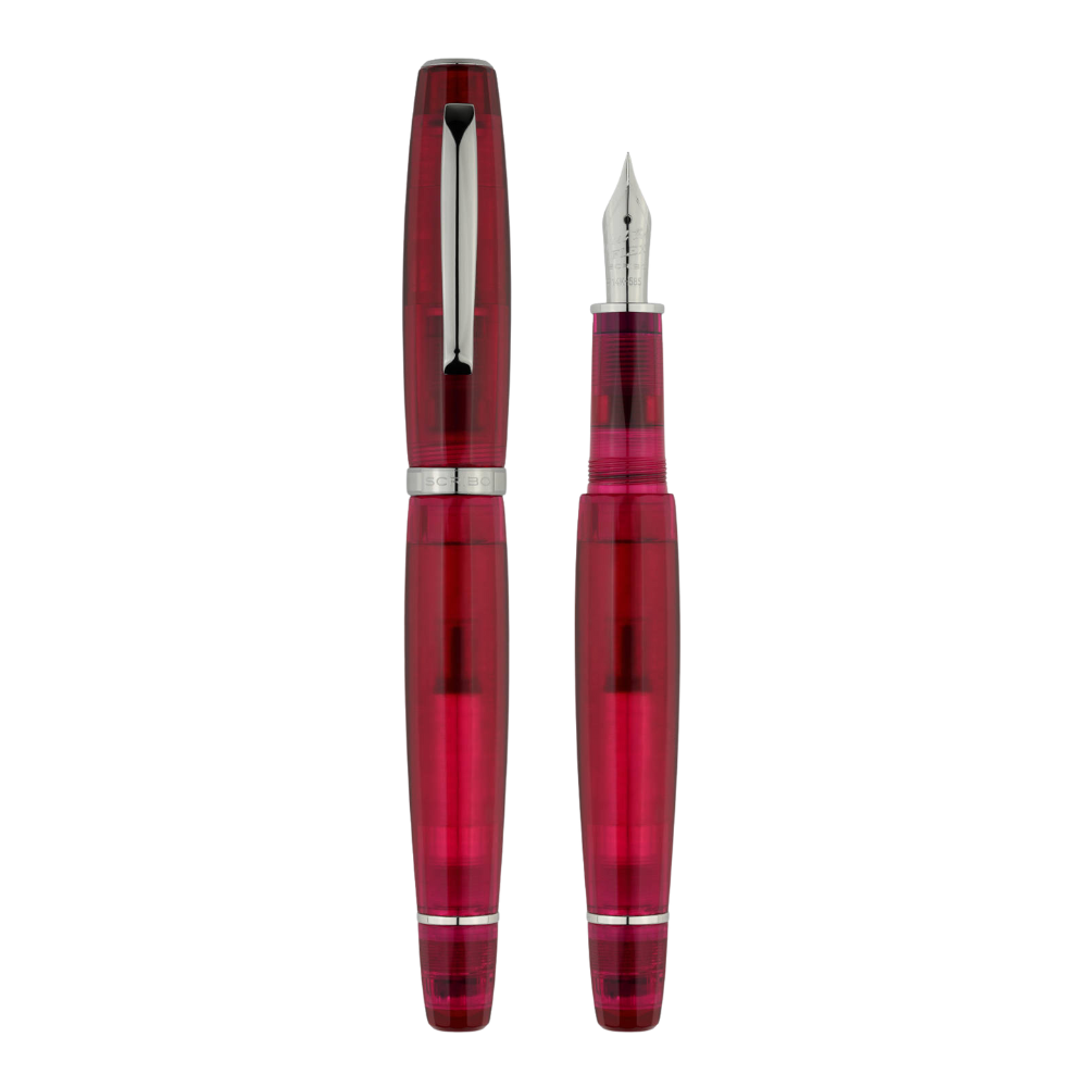 Scribo FEEL Ombre Magenta Ruthenium Trim Füllfederhalter