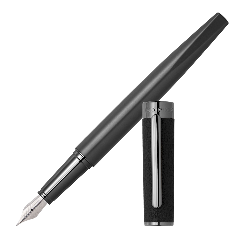 Hugo Boss Corium Black Füllfederhalter