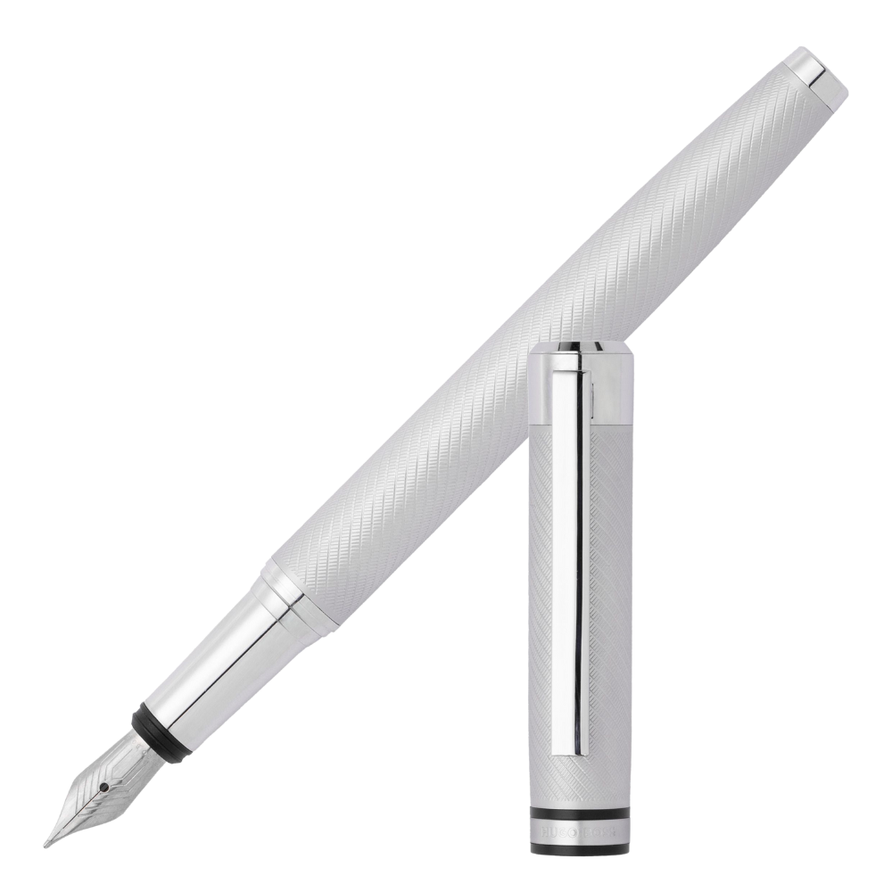 Hugo Boss Filament Chrome Füllfederhalter
