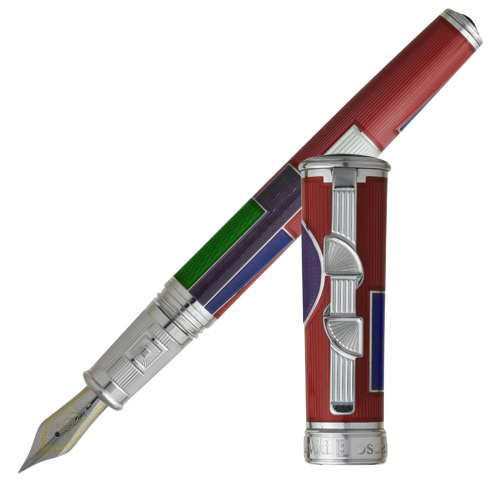 David Oscarson – 15th Anniversary American Art Deco Collection - Red