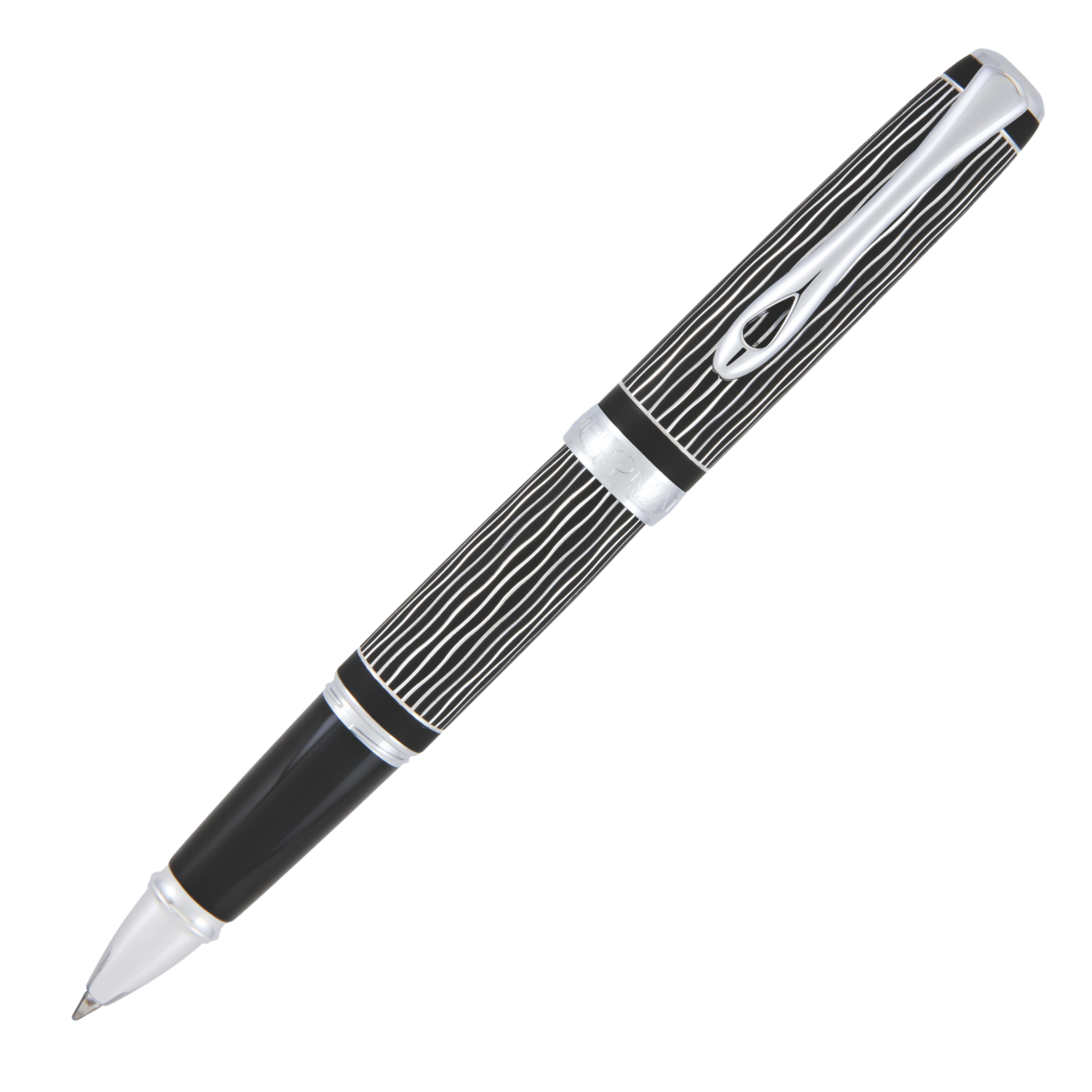 Diplomat Excellence A+ Wave guillochiert lapis Rollerball