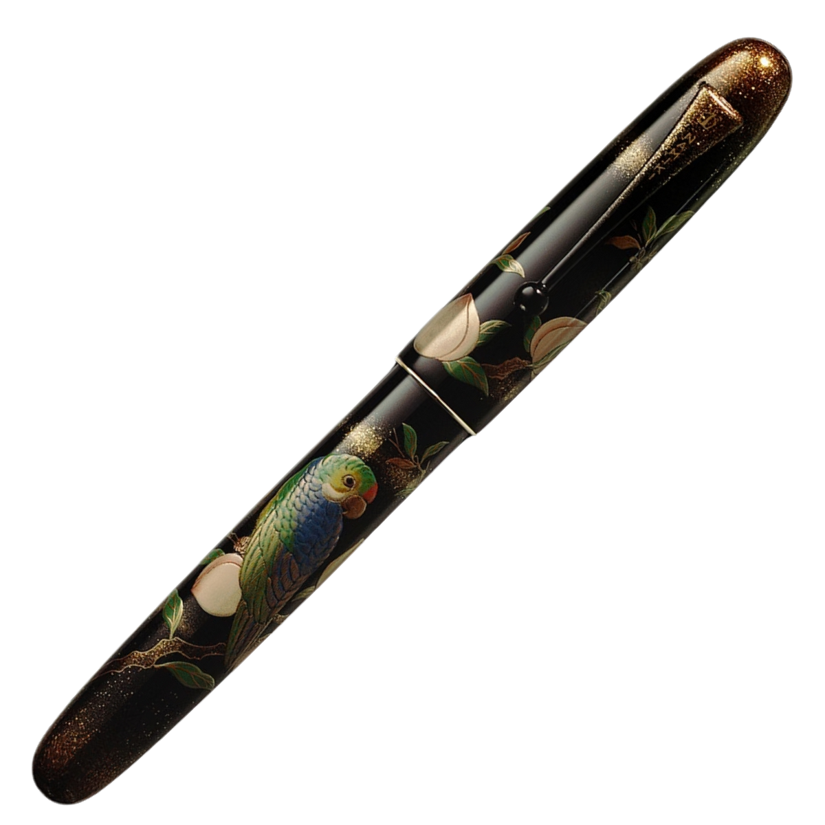 Namiki Yukari Royale Parrot With Peach Maki e Füllfederhalter