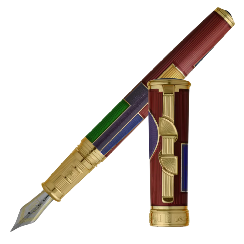 David Oscarson – 15th Anniversary American Art Deco Collection - Red Gold