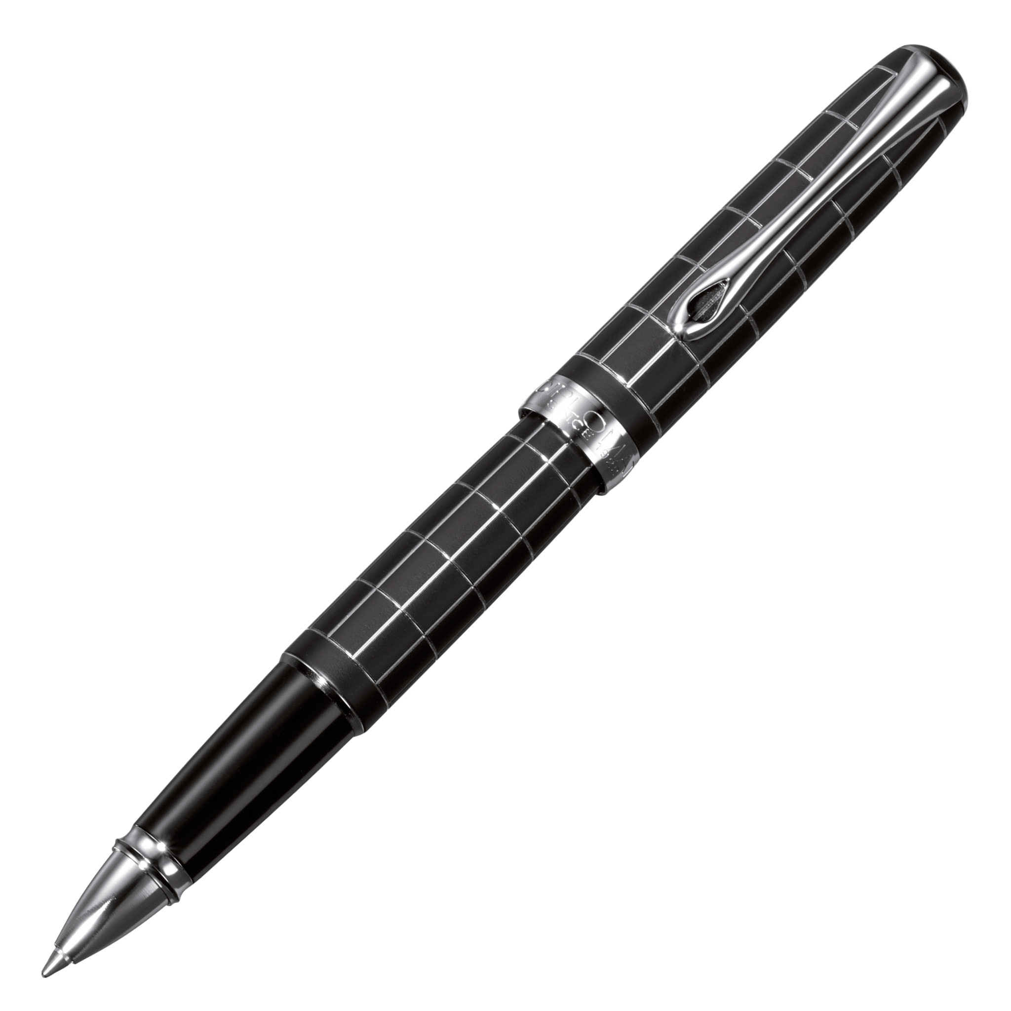 Diplomat Excellence A+ Raute guillochiert lapis Rollerball