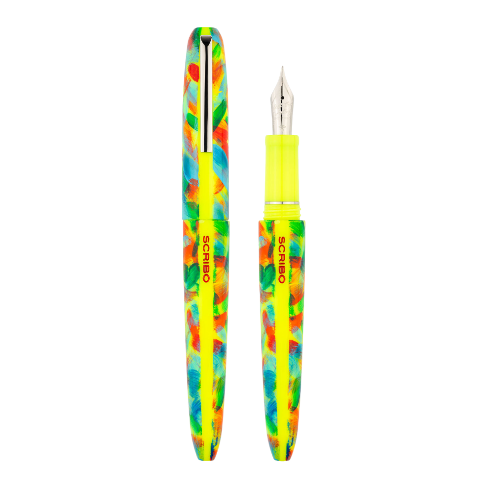 Scribo PIUMA Tropico Platin Trim Füllhalter