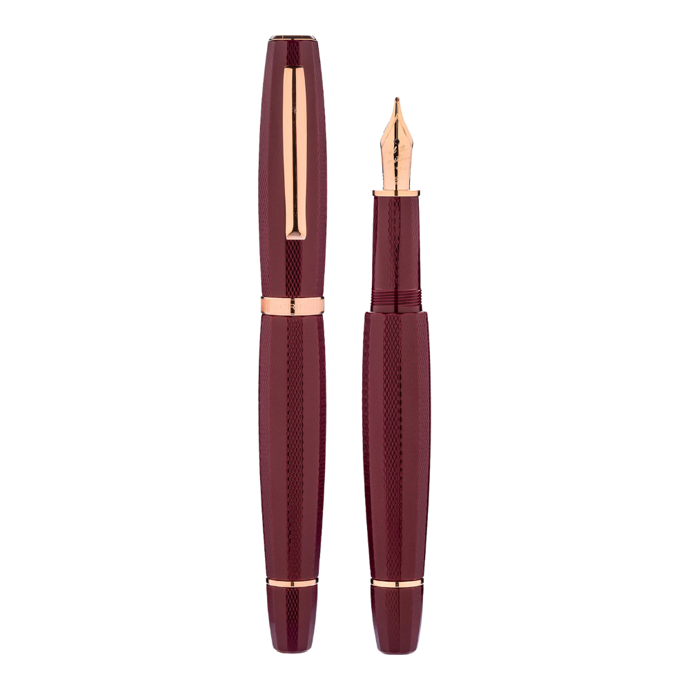 Scribo FEEL Dandy Velvet Roségold Trim Füllfederhalter