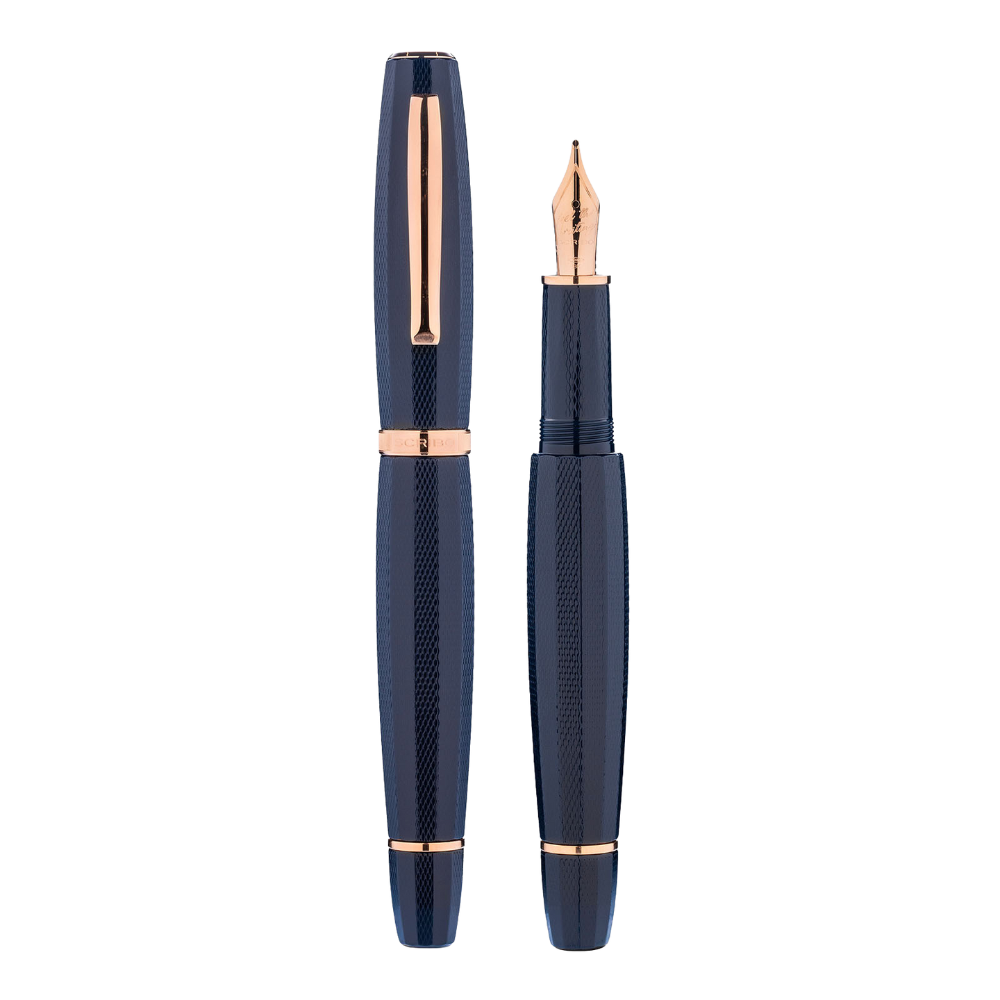 Scribo FEEL Dandy Notturno Roségold Trim Füllfederhalter