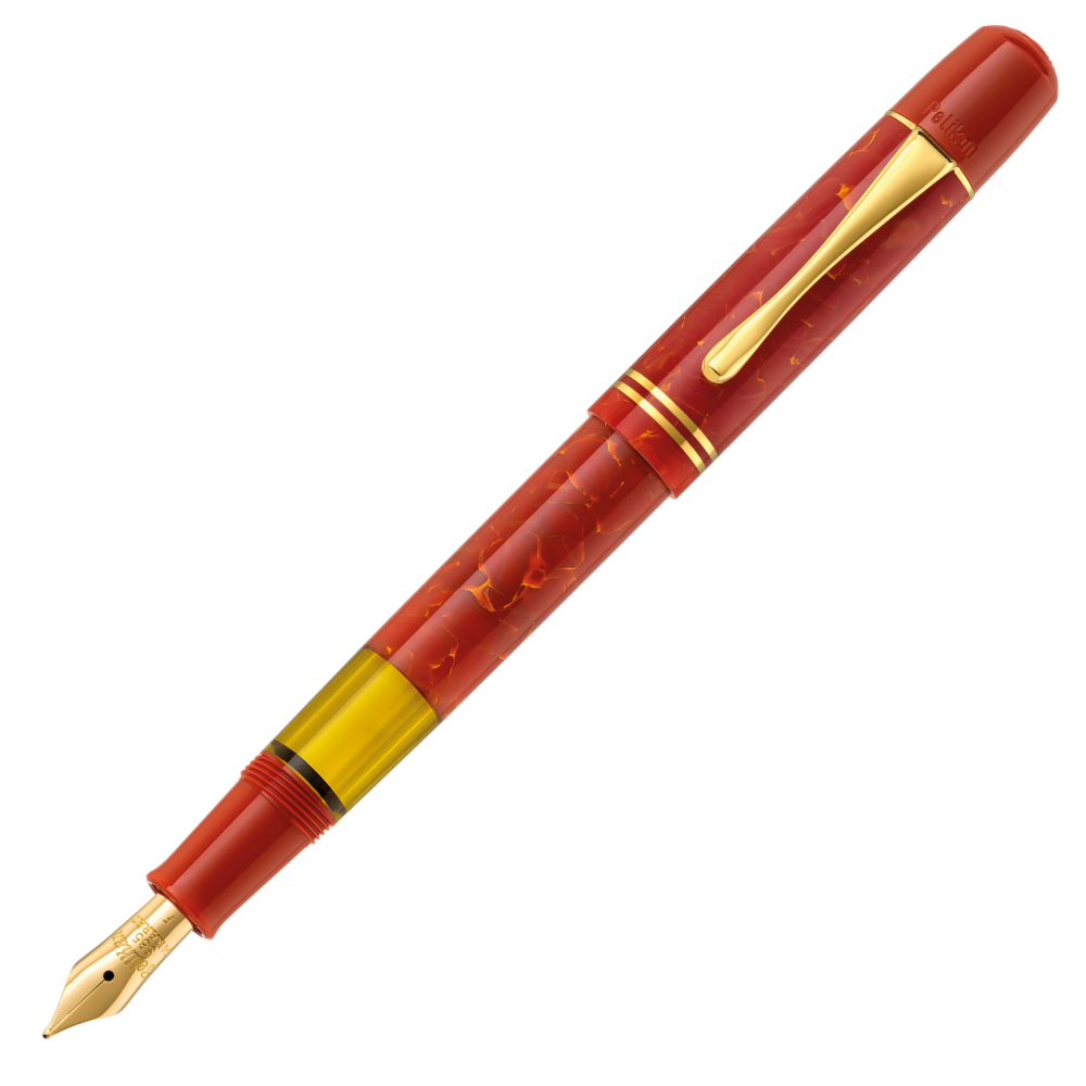Pelikan M101N Bright Red Füllfederhalter