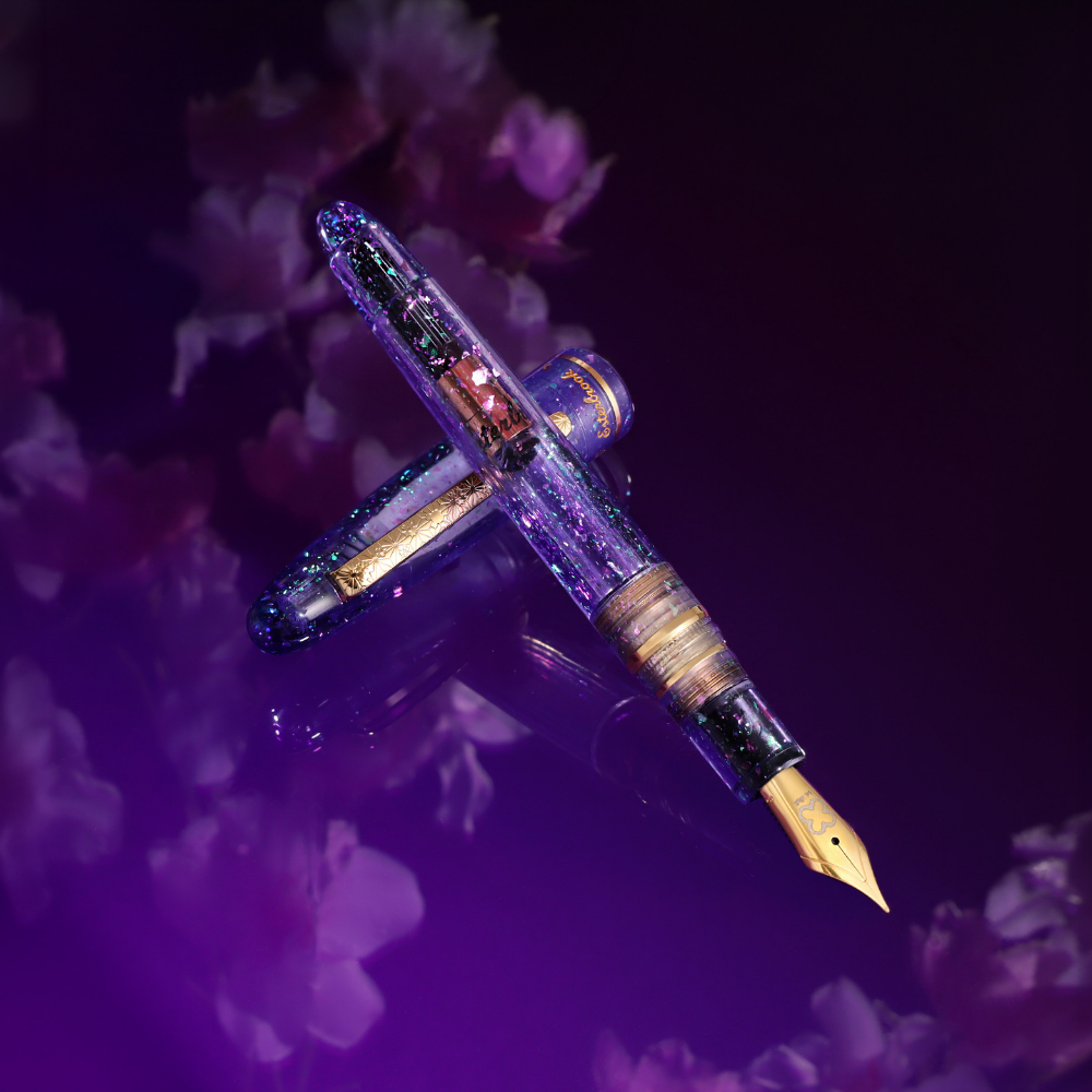 Esterbrook Estie Sakura Street Gold Trim Fountain Pen
