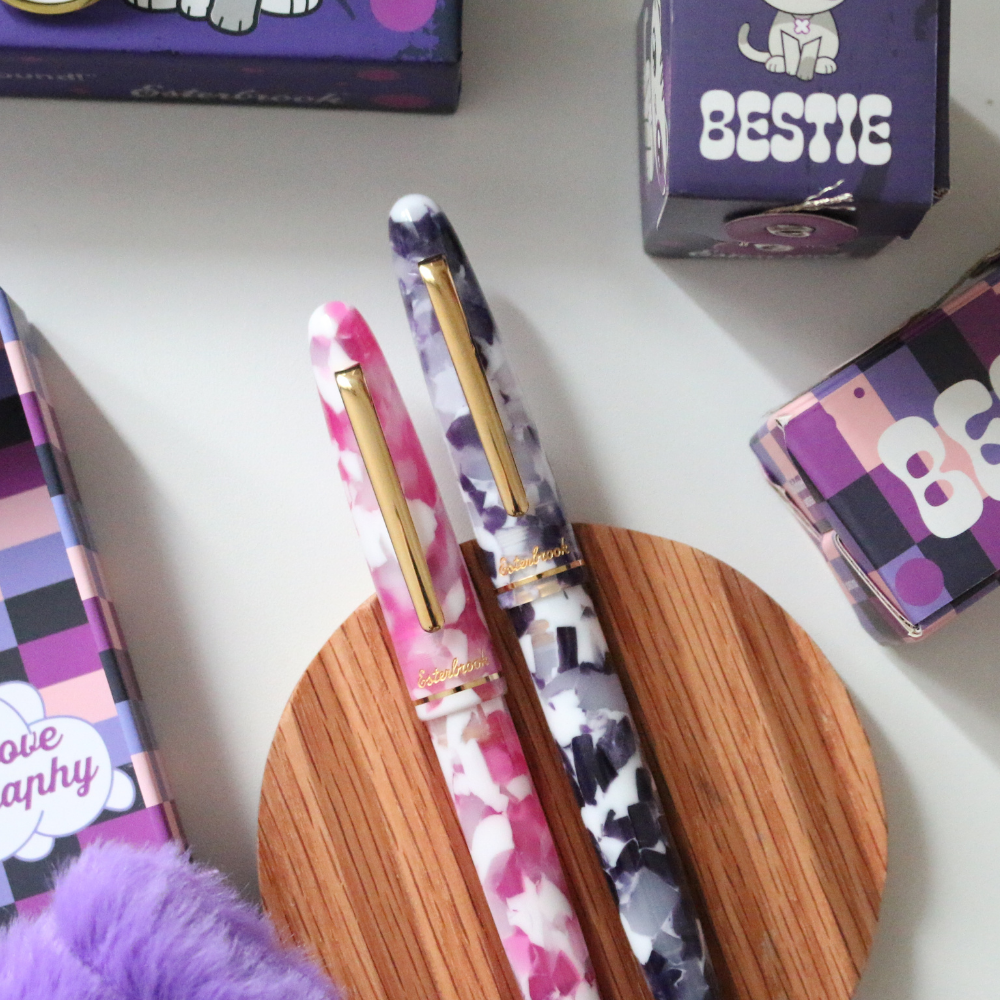 Esterbrook Estie Bestie Bubble Gum Pink Gold Trim Füllhalter