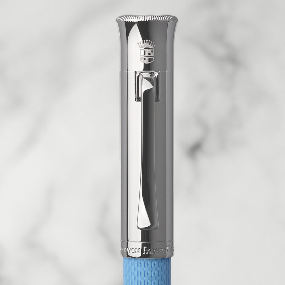 Graf von Faber-Castell Guilloche Gulf Blue Füllfederhalter