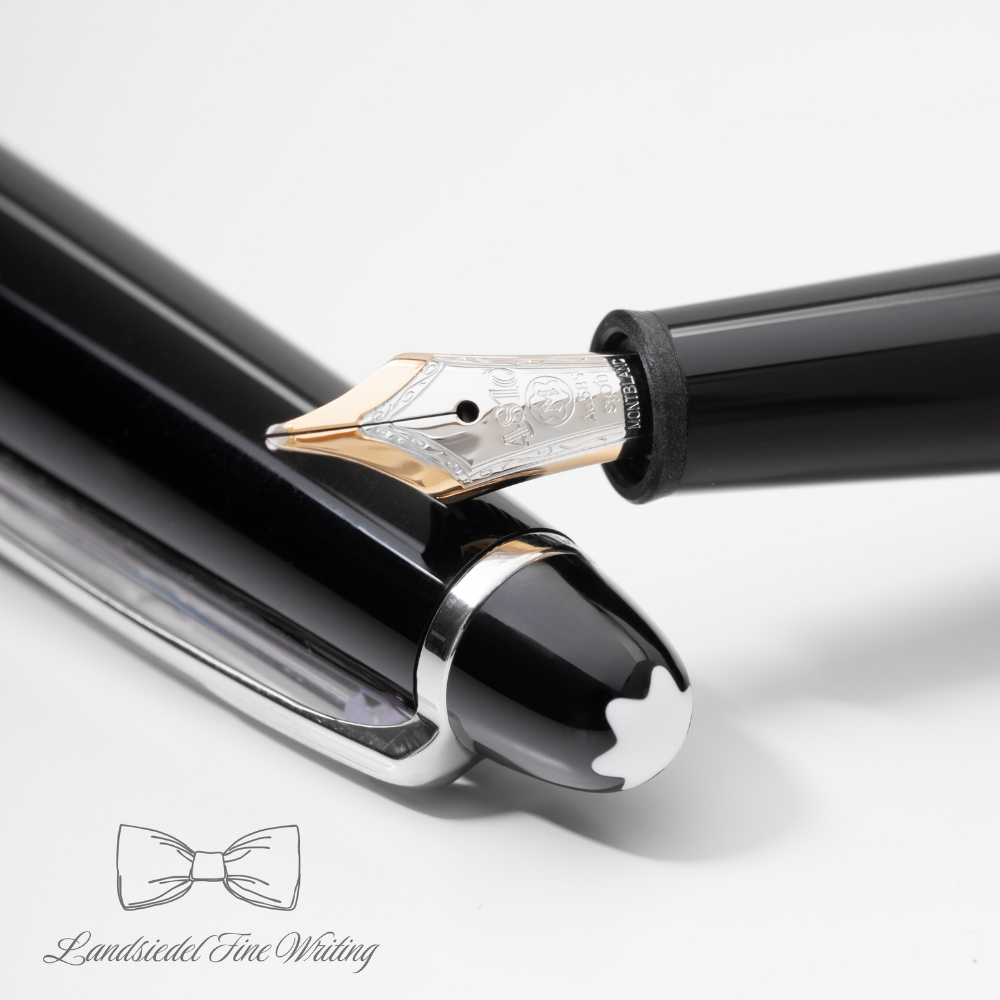 Montblanc Meisterstück 145 Platinum-Coated Classique Füllfederhalter