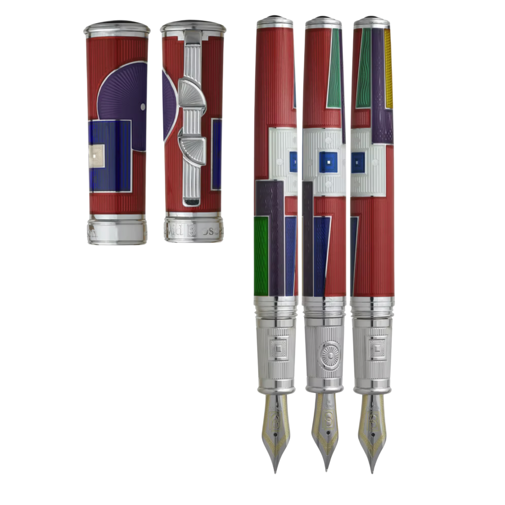 David Oscarson – 15th Anniversary American Art Deco Collection - Red